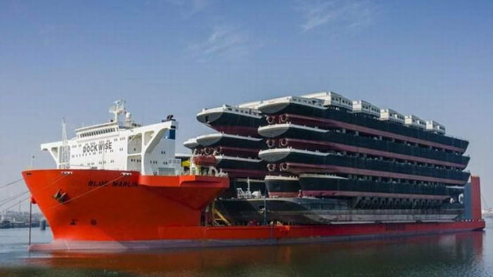 delivery of the ships